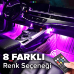 Araç İçi Ayak Altı Led Aydınlatma Kumandalı ve Sese Duyarlı - Görsel 5