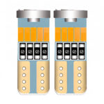 24V 15 LED T10 Dipsiz Park Ampulü Turuncu Işık - Tır & Otobüs Uyumlu (2 Adet)