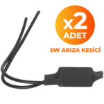 5W Arıza Kesici Direnç (2 Adet) - Görsel 2